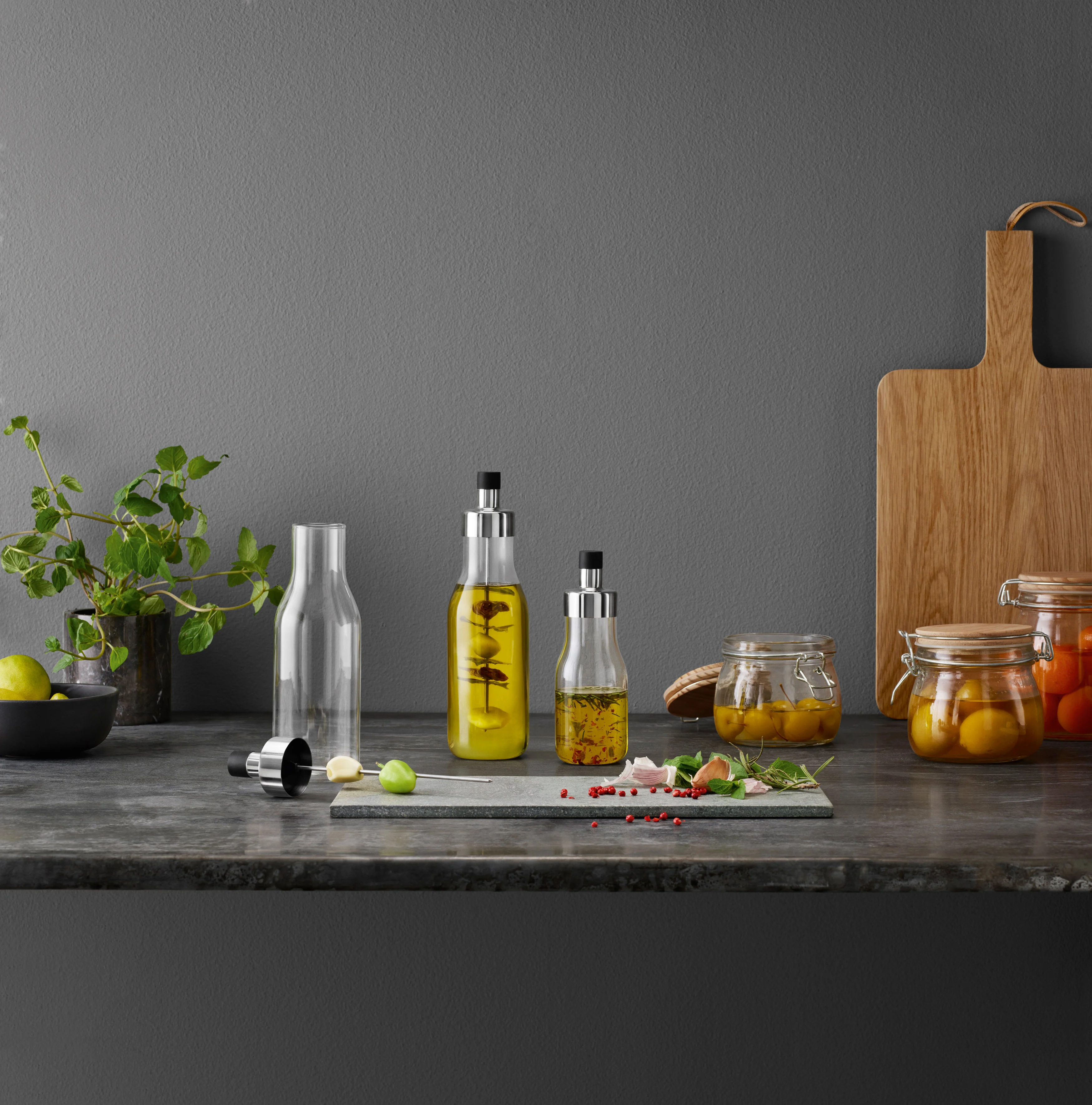MYFLAVOUR - Shaker à vinaigrette verre | Transparent