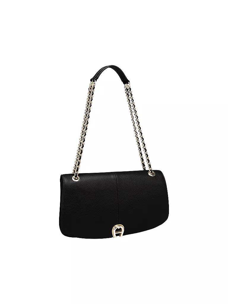 AIGNER Ledertasche - Umhängetasche MARCELLA Medium schwarz