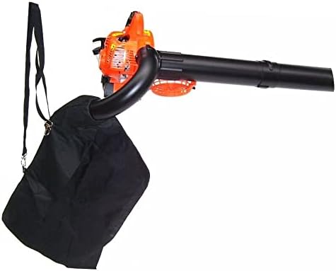 Benzin Laubsauger 1PS Laubbläser 55132 Laubhäcksler Gartenhäcksler Gebläse 25ccm Laubbläser & Häcksler Blasrohr 50L Auffangsack