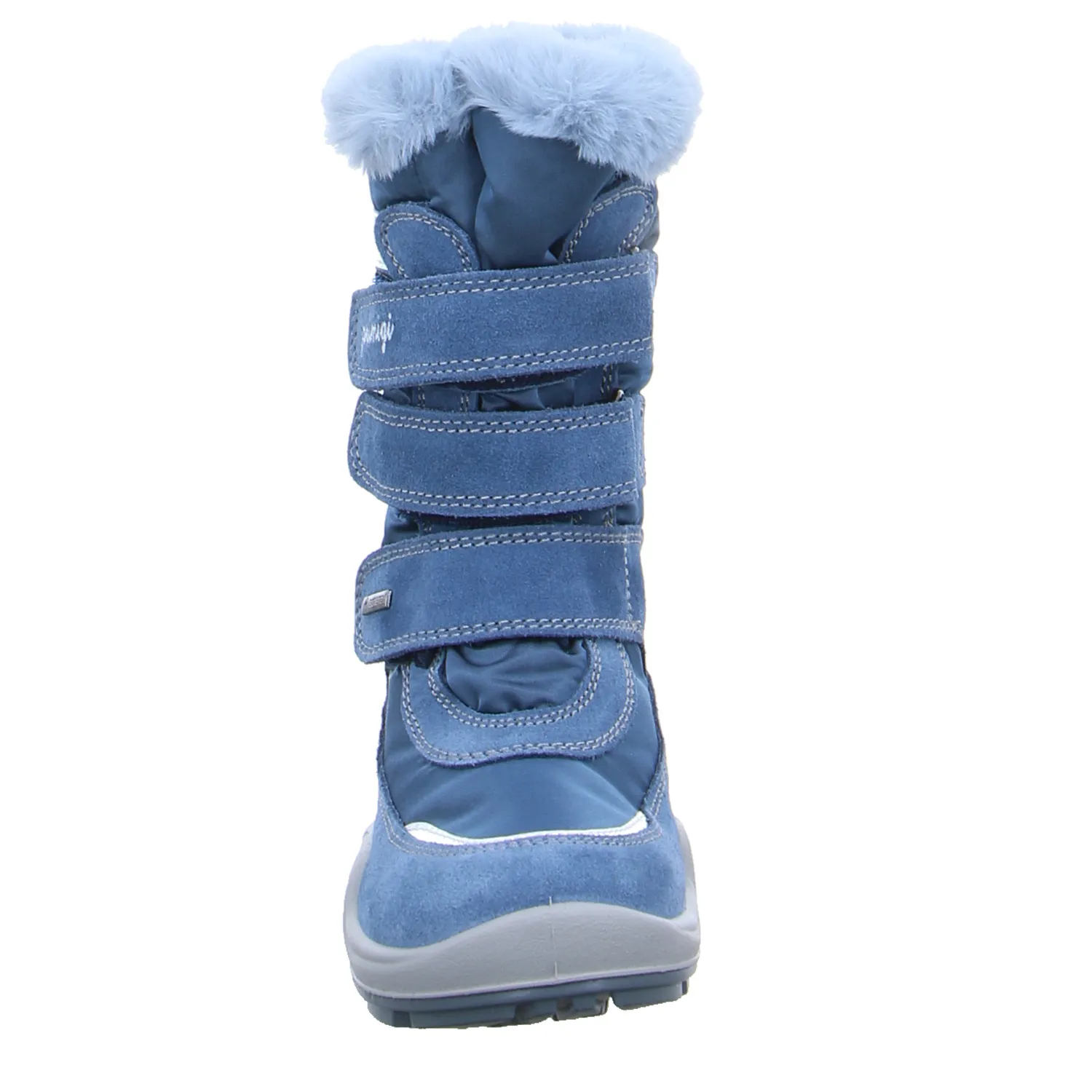 PRIMIGI Mädchen-Snowboot Membrane Jeansblau Textil  Winterstiefel