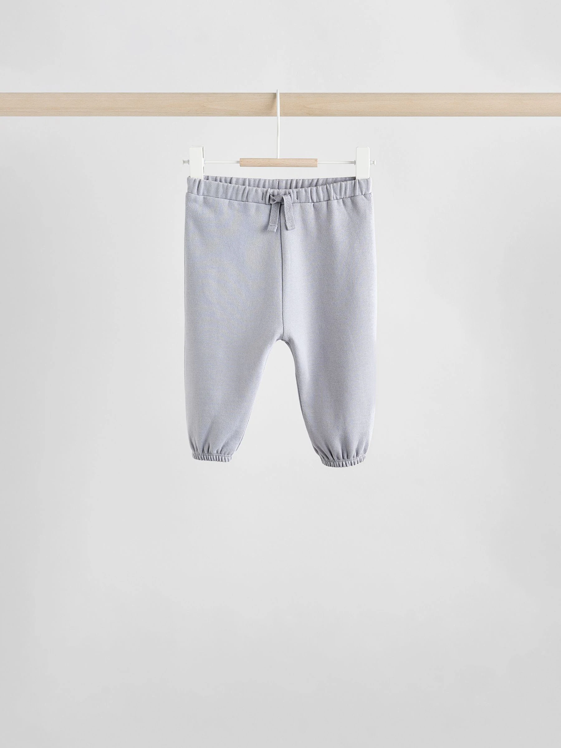 Antracietgrijs & Crème - Baby sweatshirt en joggingbroek 6 -delige set (0mnd -2jr)