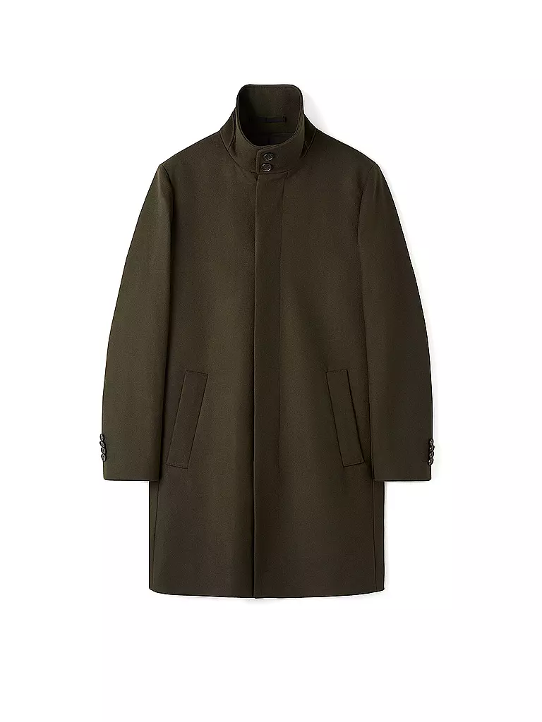TIGER OF SWEDEN Wollmantel ALERIC olive