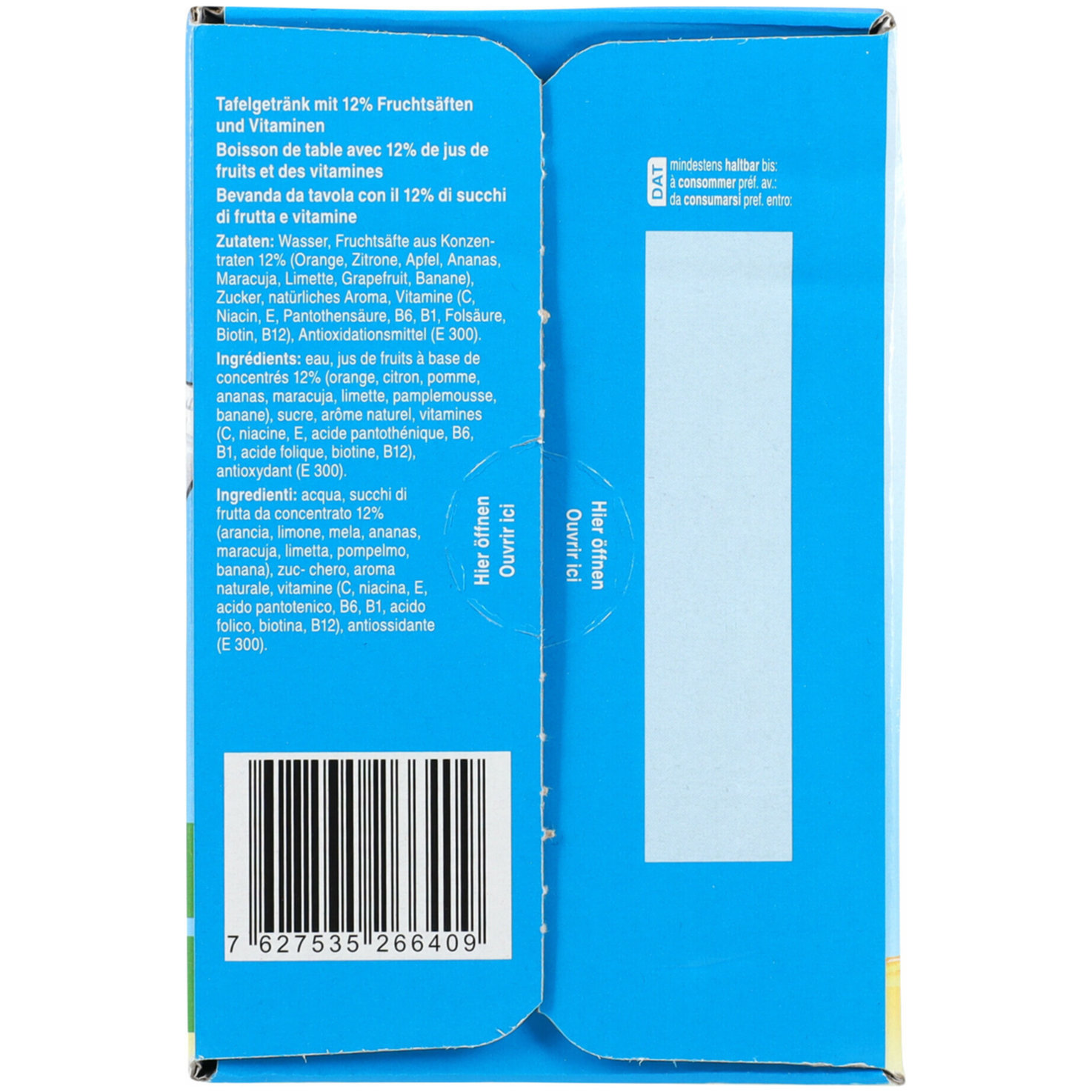 Prix Garantie Multivitamin 10x20cl -200cl