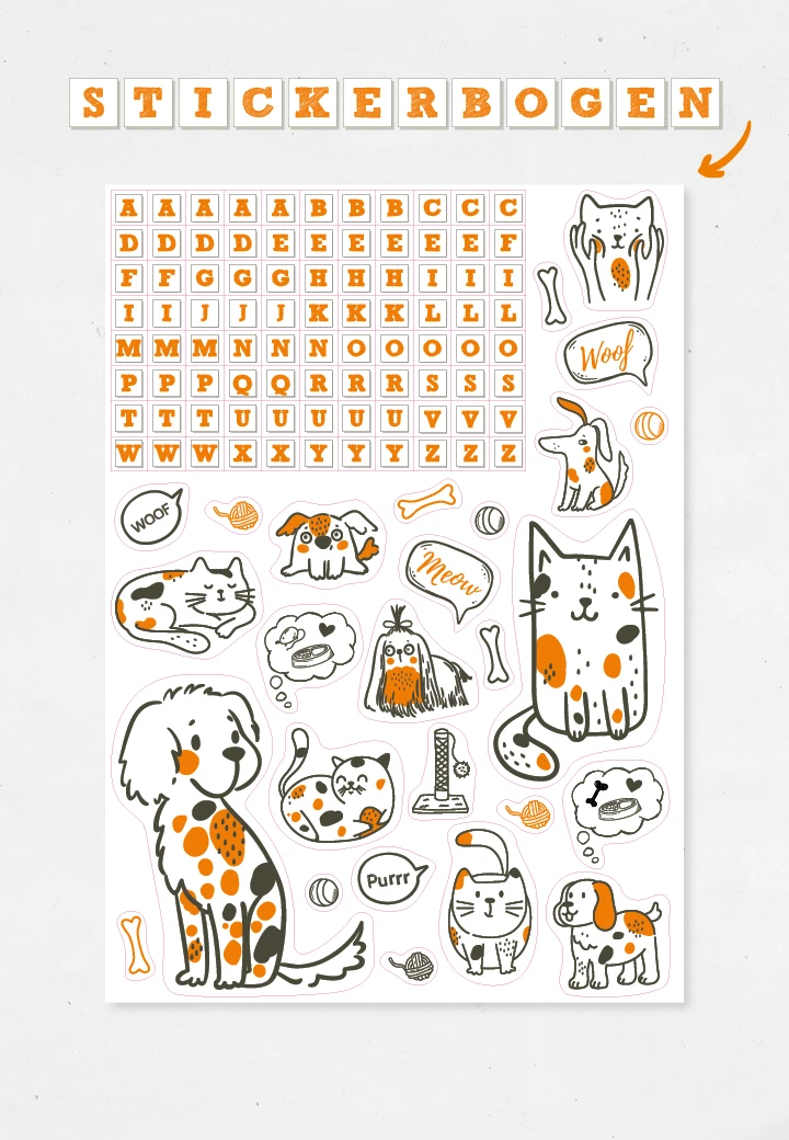 Sticker Futtertonne