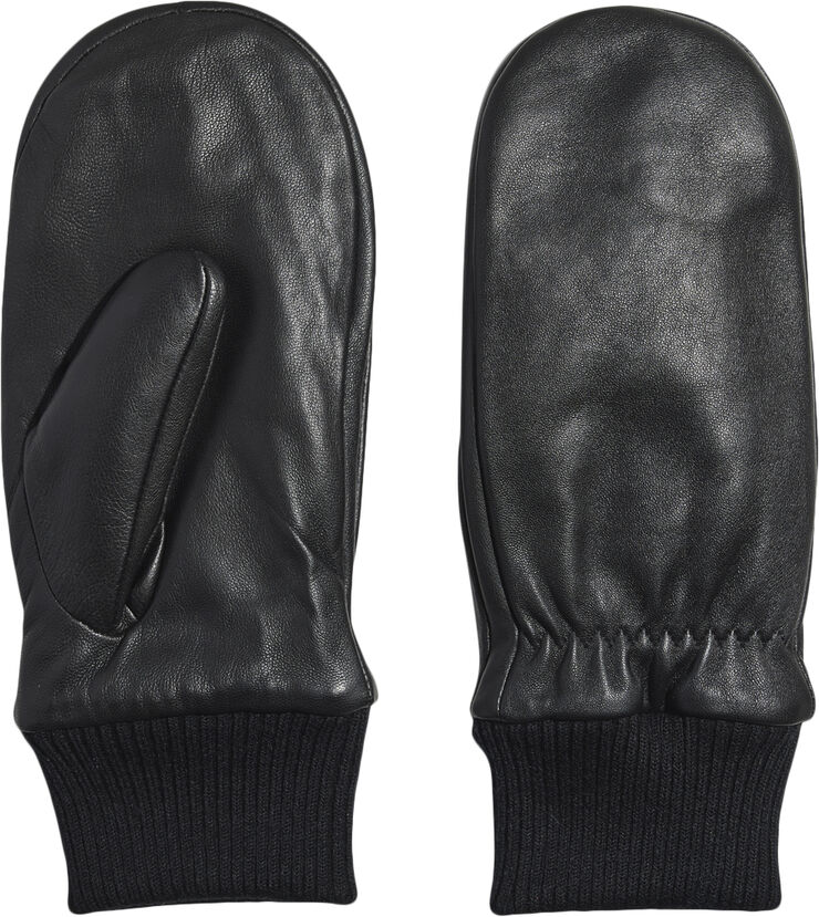 Pieces PCNELLIE NEW LEATHER MITTENS NOOS Sort