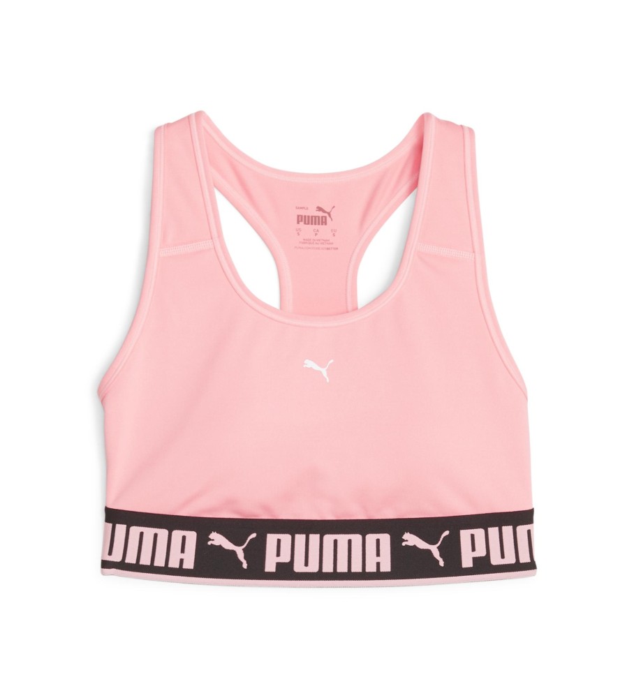 Sutiã Puma Mid Impact Rosa
