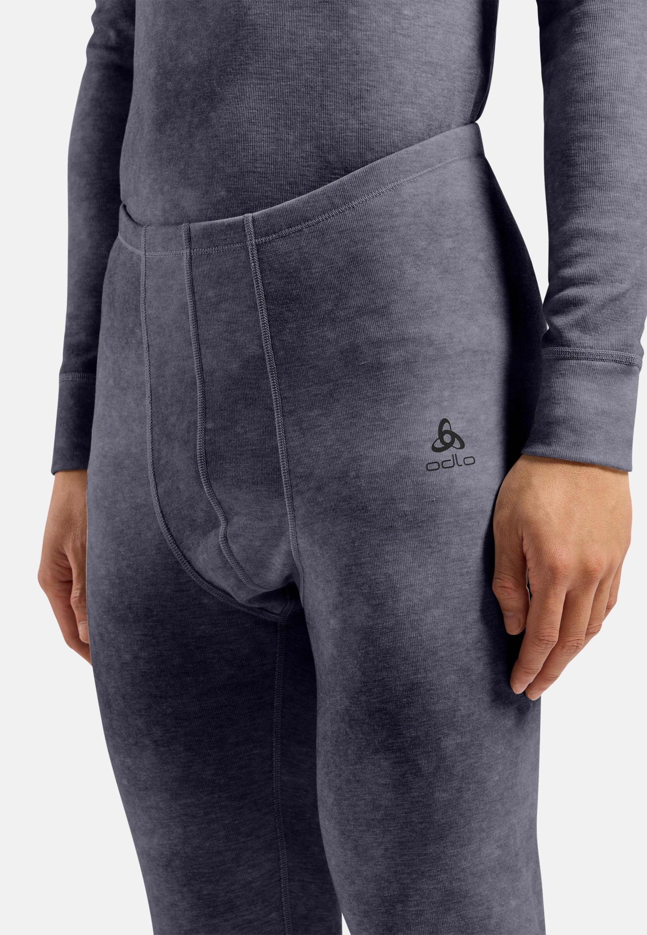 Odlo x POW Collective Voices Active Warm Base-Layer-Tights mit Print in Skipper Blue