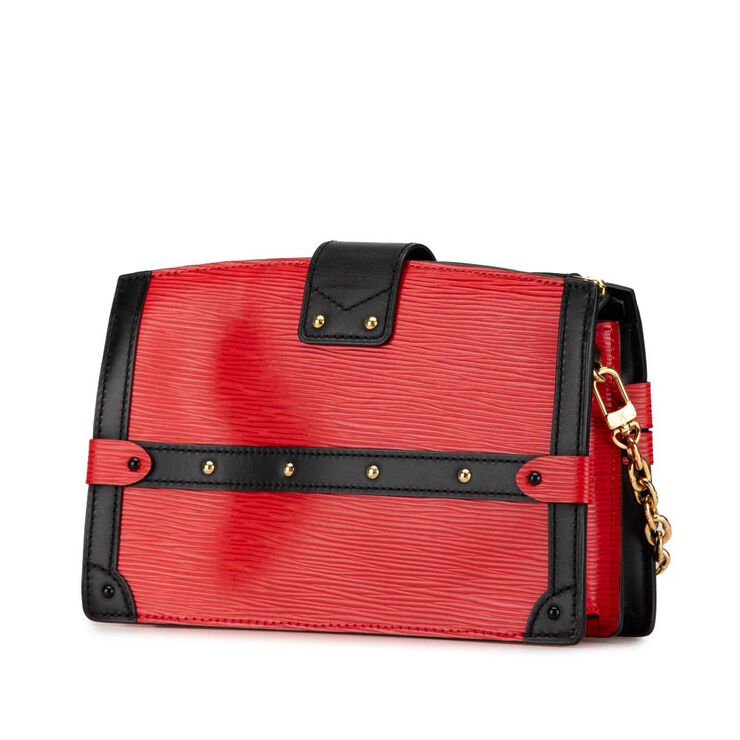 Louis Vuitton Vintage Louis Vuitton Clutch Red