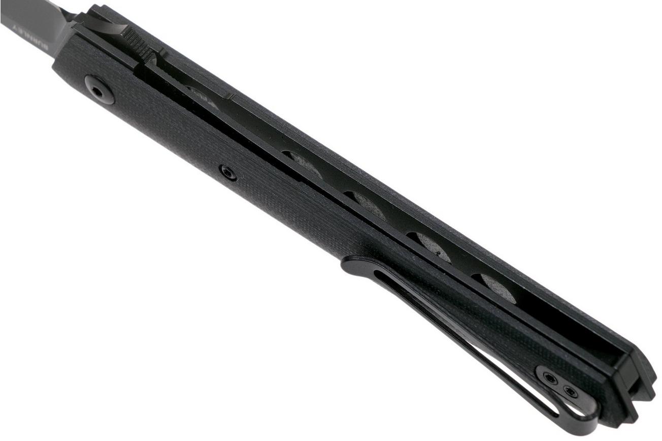 Böker Plus Kwaiken Air All Black G10 01BO339 zakmes, Lucas Burnley design