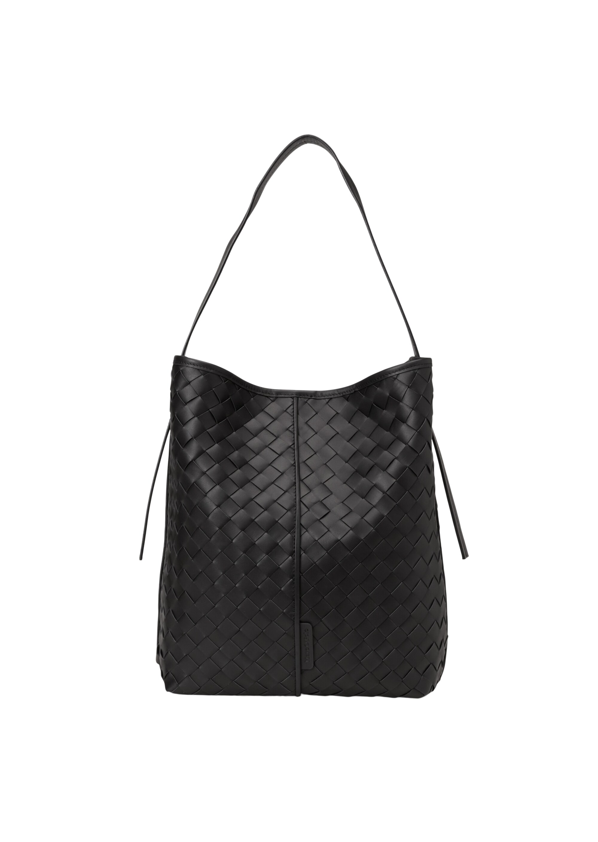 Hobo Bag medium aus geflochtenem Rindleder