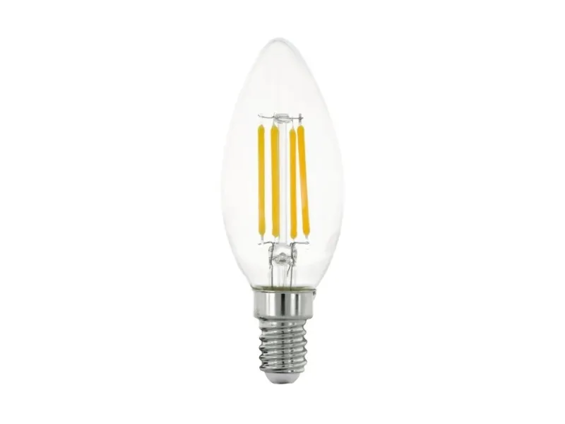 EGLO E14 LED C35 klar kertepære med varmt hvidt lys