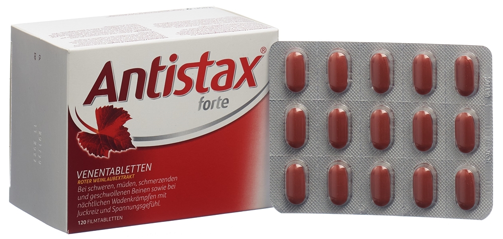 ANTISTAX forte<br>120 Stück, Blister, Filmtablette
