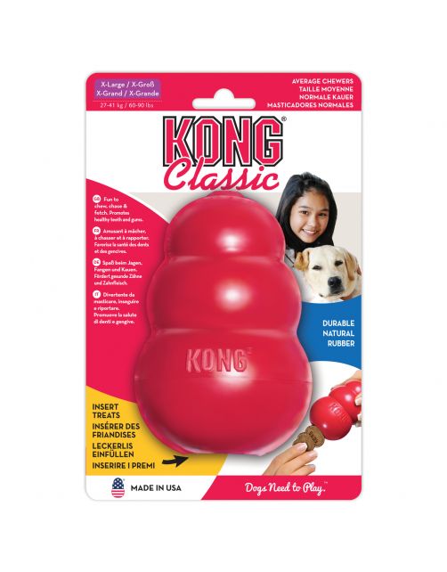 Kong Speeltje Classic Rood - Hondenspeelgoed