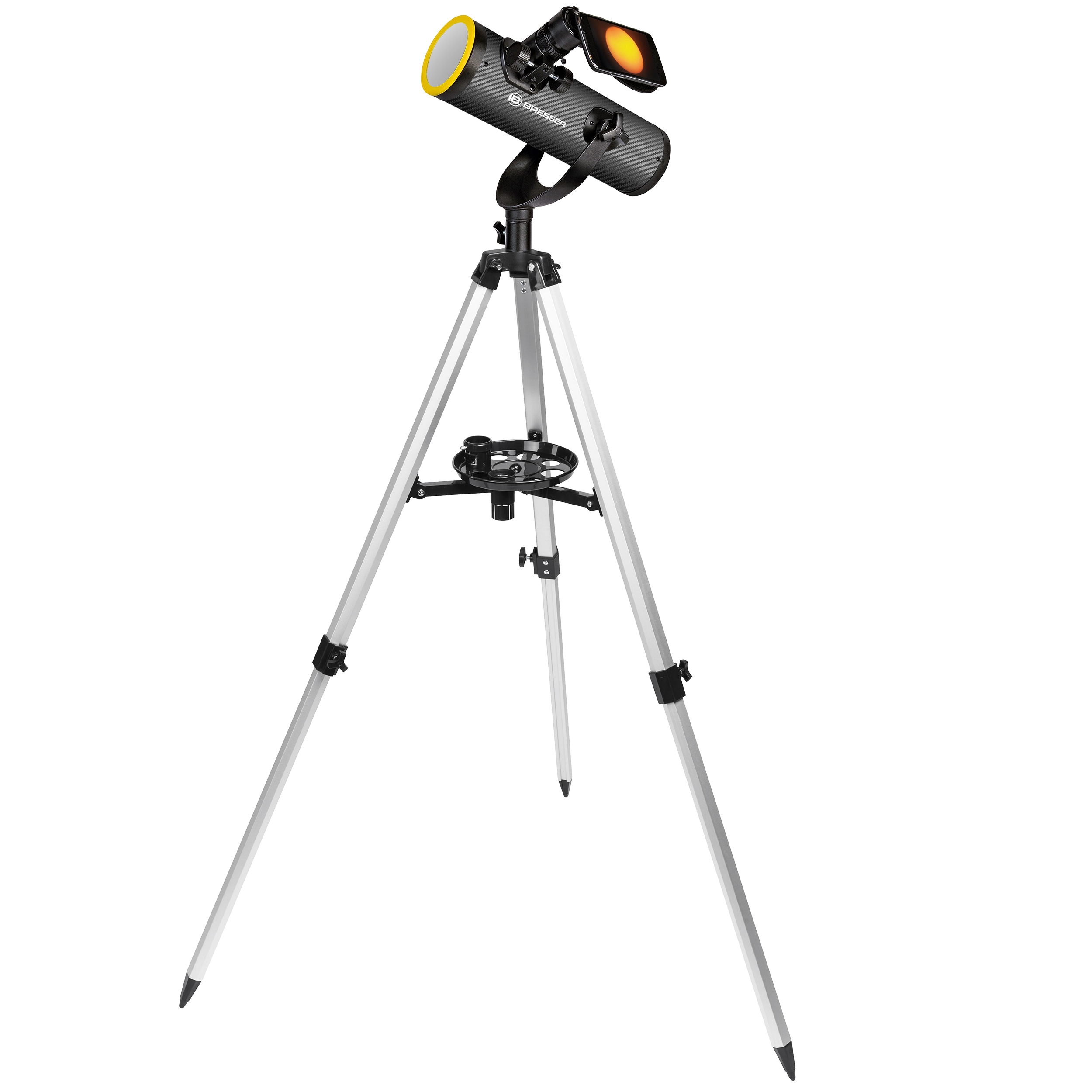 BRESSER Solarix 76/350 Teleskop mit Sonnenfilter