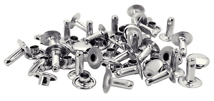 Rivets tubulaires Rapid 8 x 3 x 9mm, lot de 25 pièces
