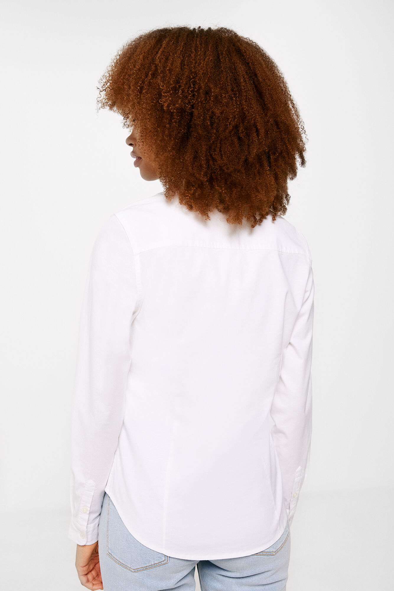 Camisa Oxford de Algodão