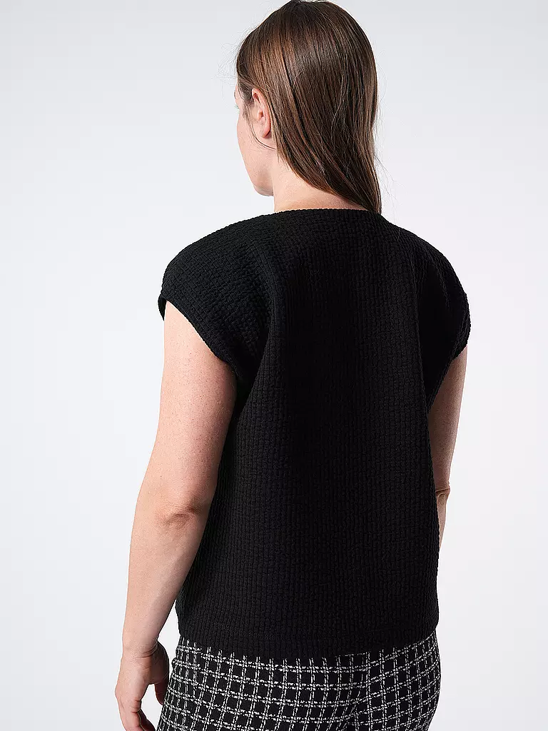 OPUS Blusenshirt GOSANN schwarz