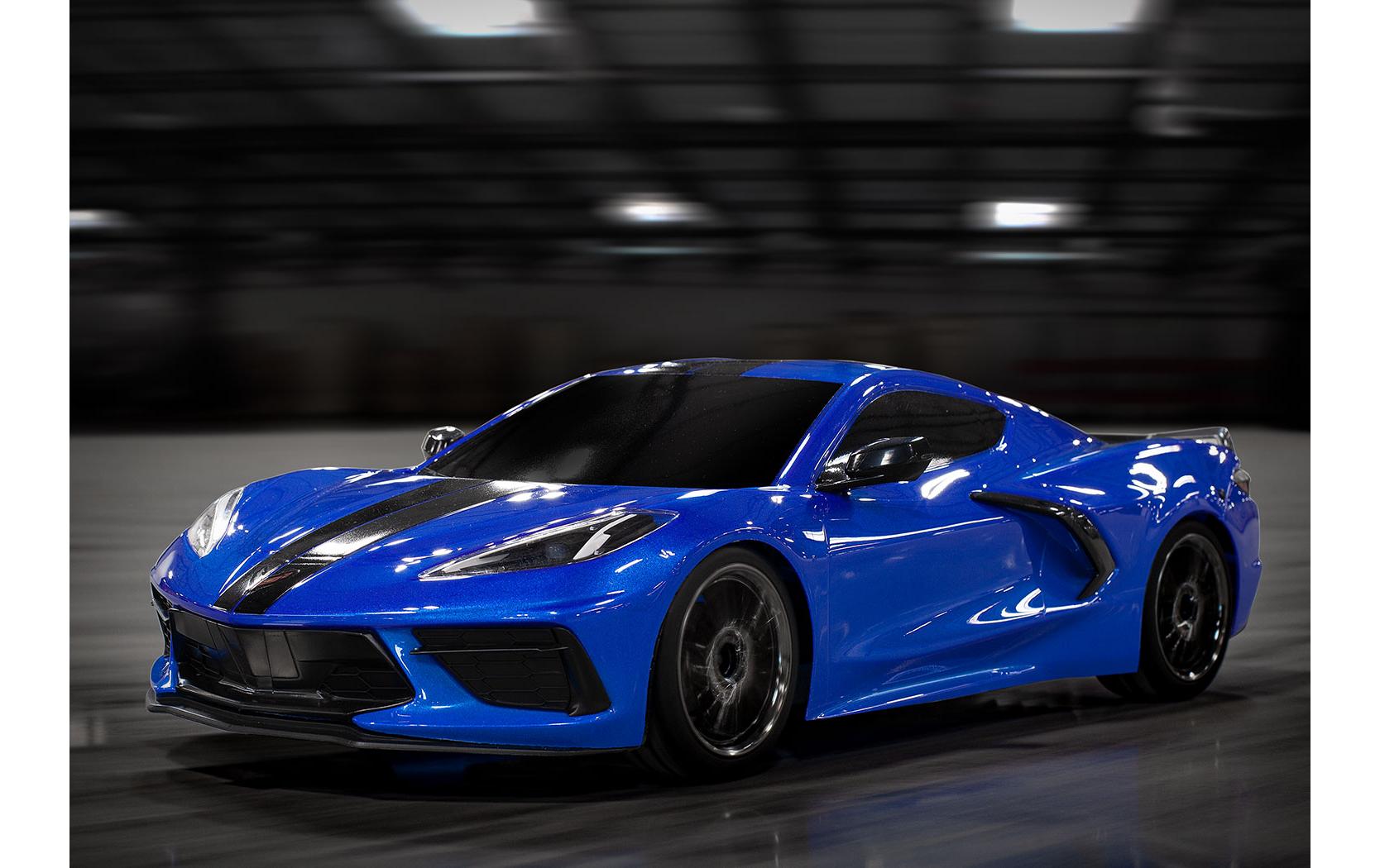 4TEC 3.0, Chevrolet Corvette C8, Blau ARTR, 1:10<br>4TEC 3.0 Chassis mit Allradantrieb und detailgetreuer Corvette C8 Stingray Karosserie