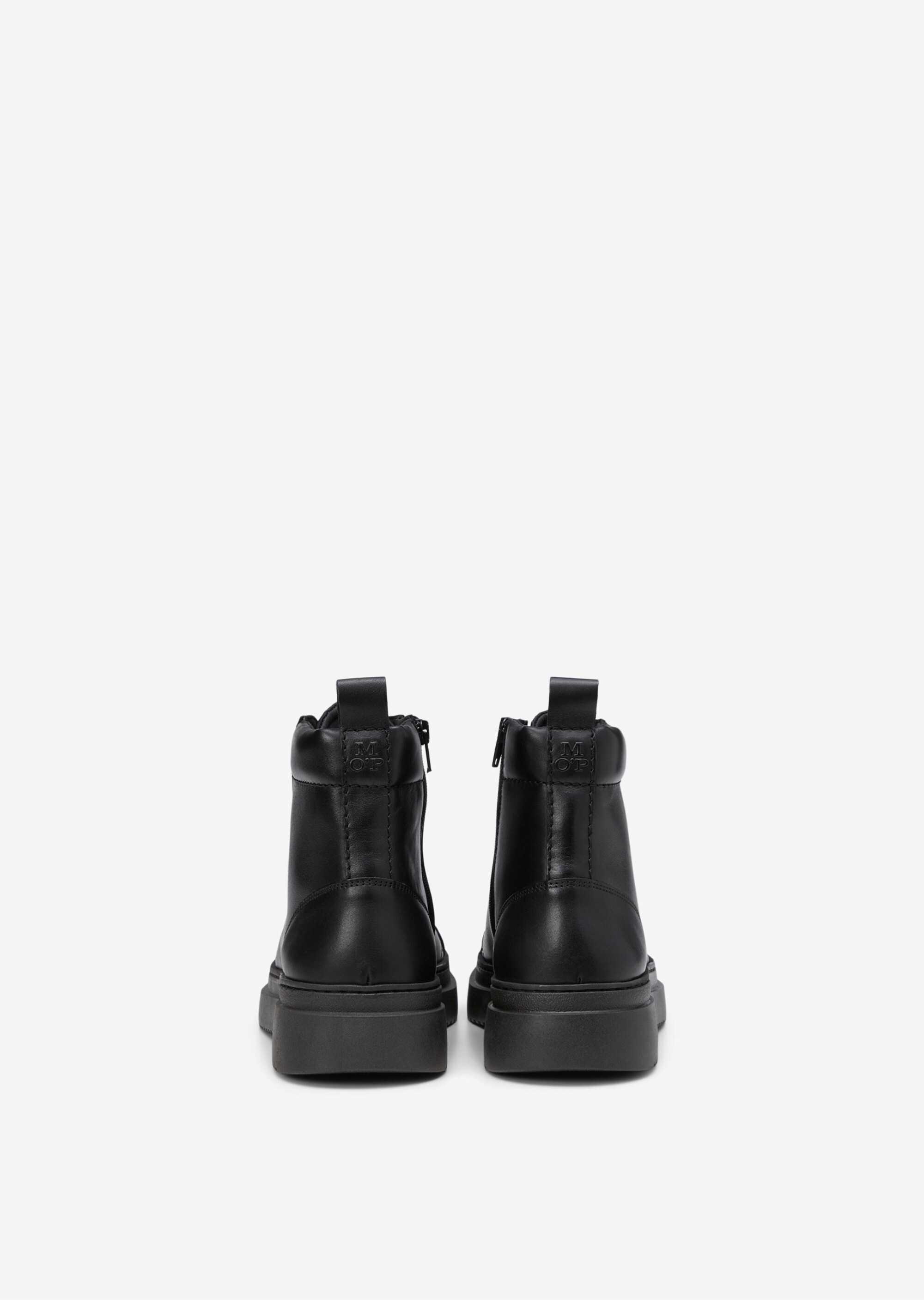 Schnürstiefel mit Innenzipper