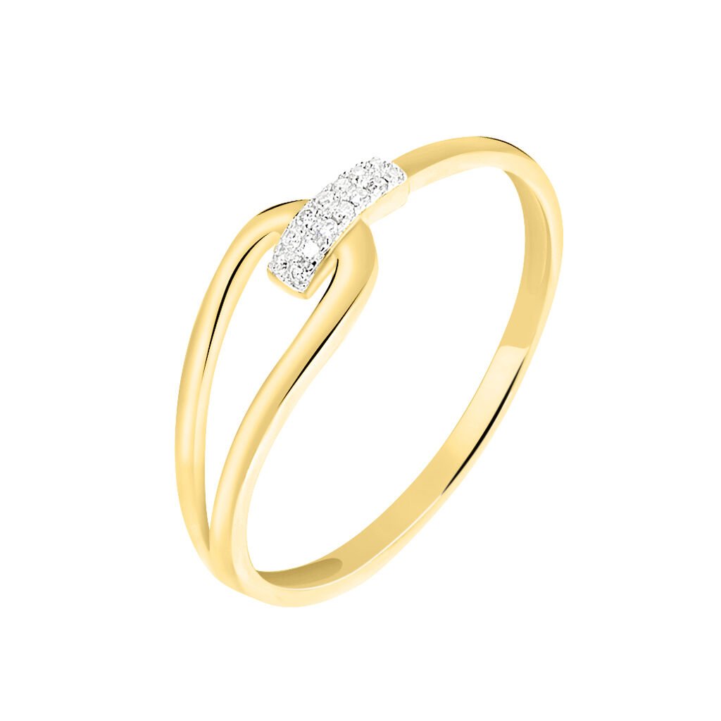 Bague Cyranna Or Jaune Diamant