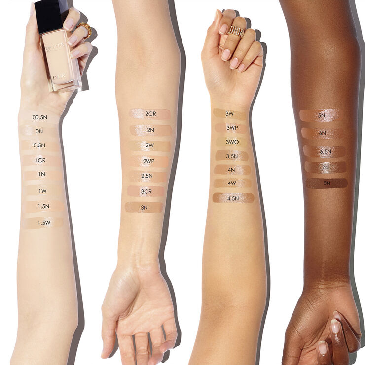 DIOR Dior Forever Skin Glow 24h Hydrating Radiant Foundation 00,5n
