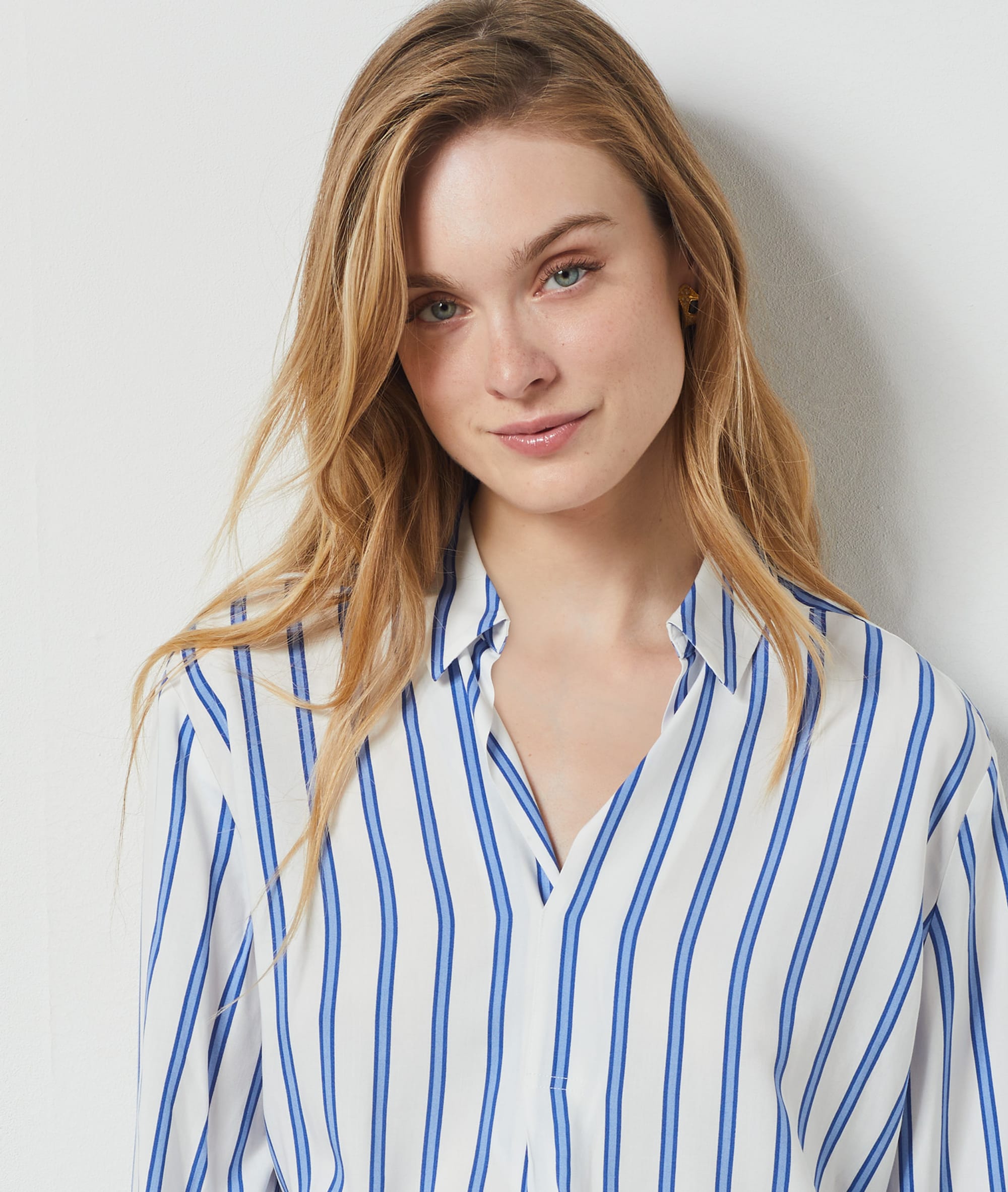 Blouse à rayures