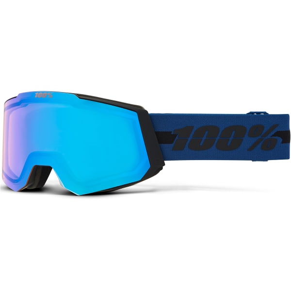 Masque de ski 100PERCENT SNOWCRAFT DUSTY - MIRROR BLUE LENS