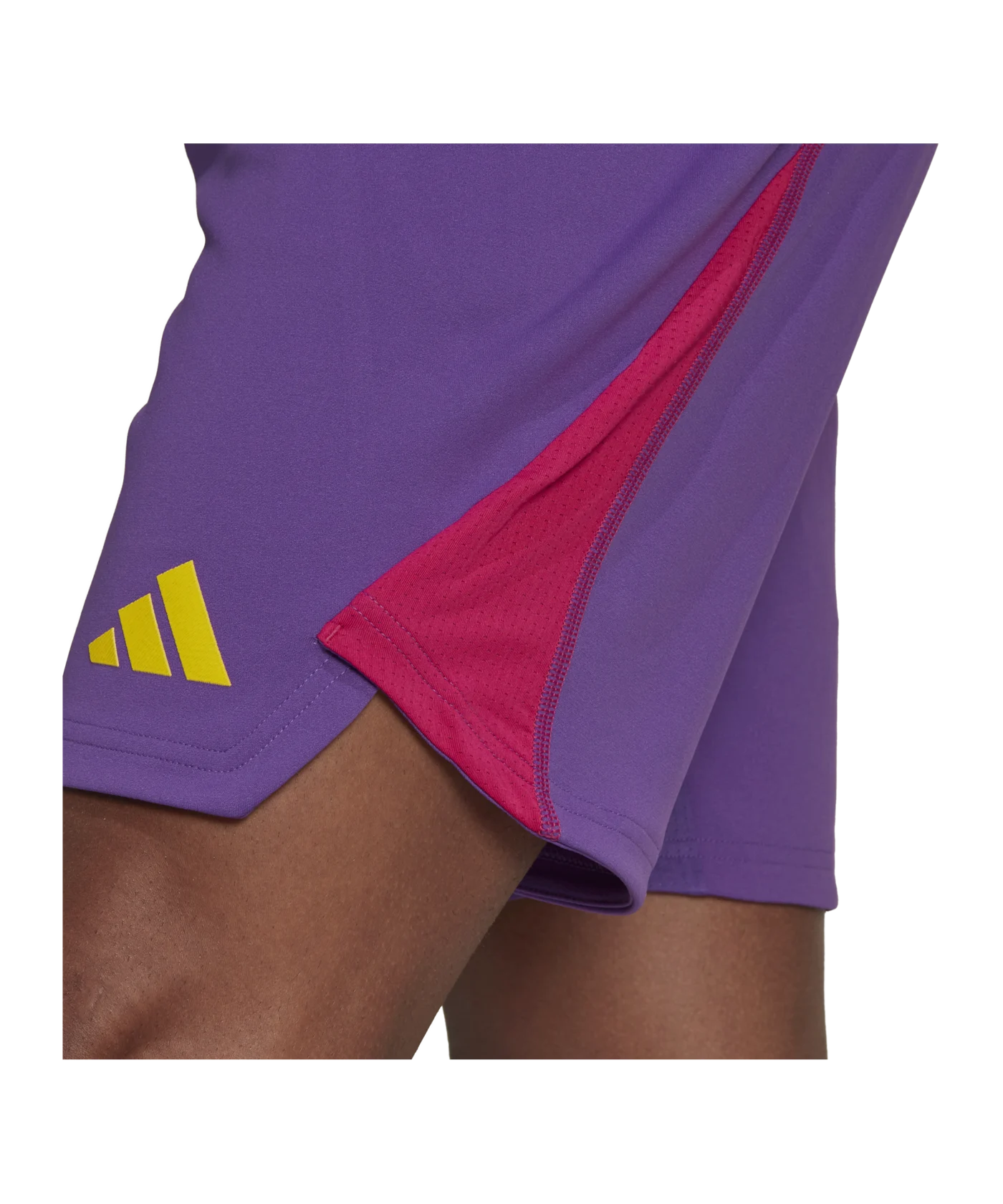 adidas Tiro 23 Pro Torwartshort Lila Pink