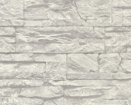Vliesbehang 7071-16 Best of Wood'n Stone Broken Stone Grey