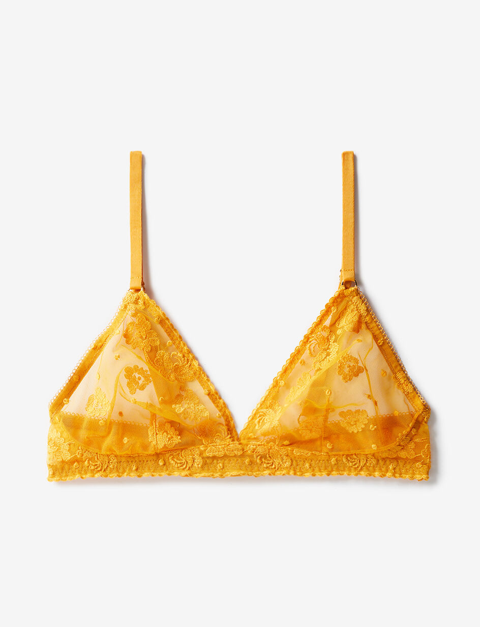 Soutien-gorge sans armatures - jaune soleil