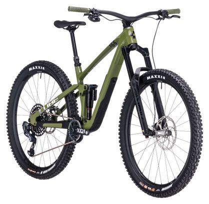 VTT Tout-Suspendu Cube Stereo One55 C:62 TM 29 Sram X01 Eagle AXS 12V 29'' Vert Olive 2024