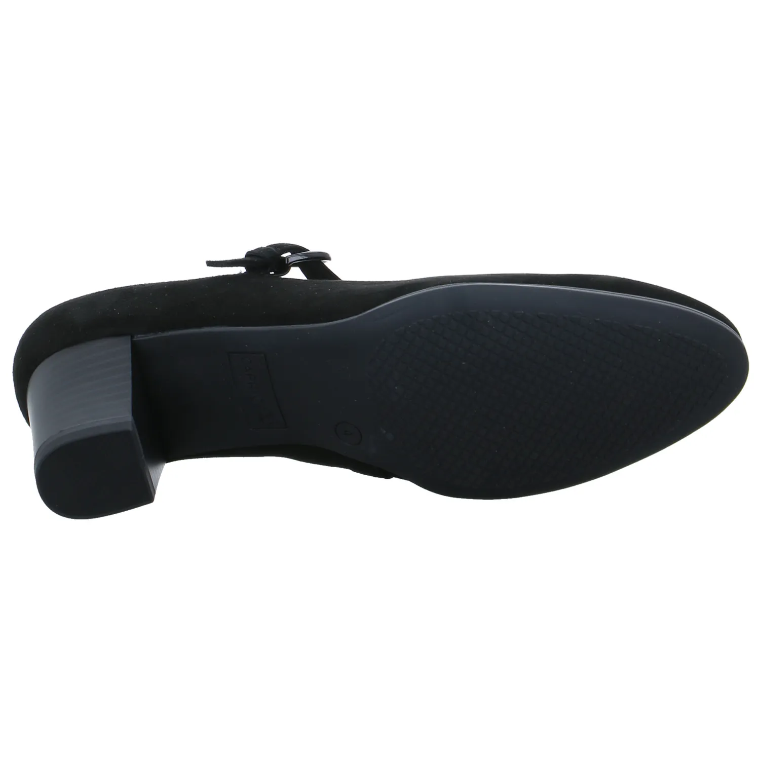 CAPRICE Pumps Schwarz Leder