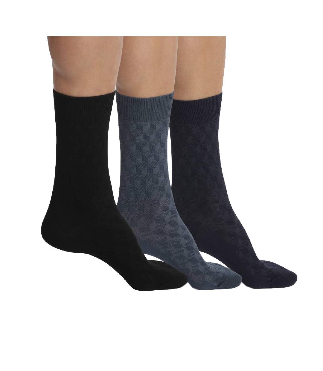 Lot de 3 paires de Chaussettes Homme Dim