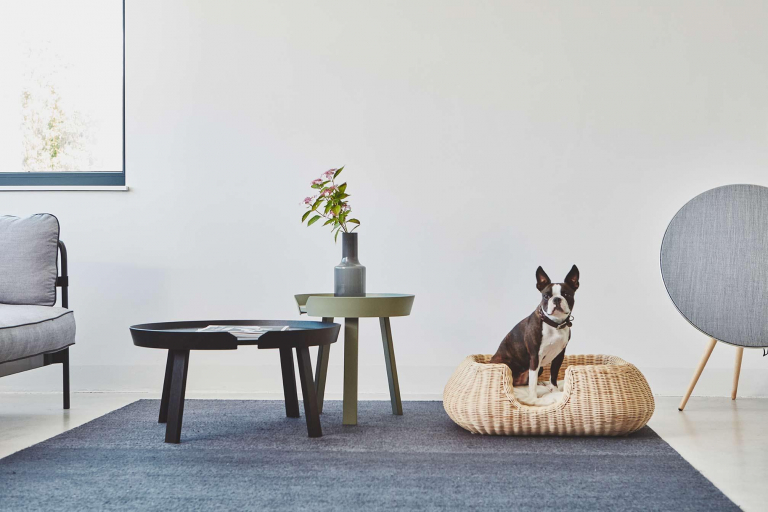 MiaCara Mio hondenmand small greige