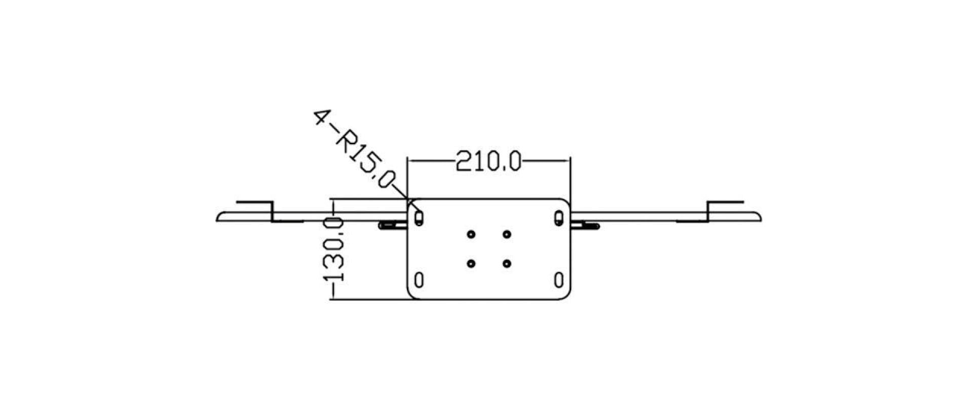 Standfuss 2395 Silber<br>Bodenmontierter Displayständer für sitzende oder stehende Zuschauer