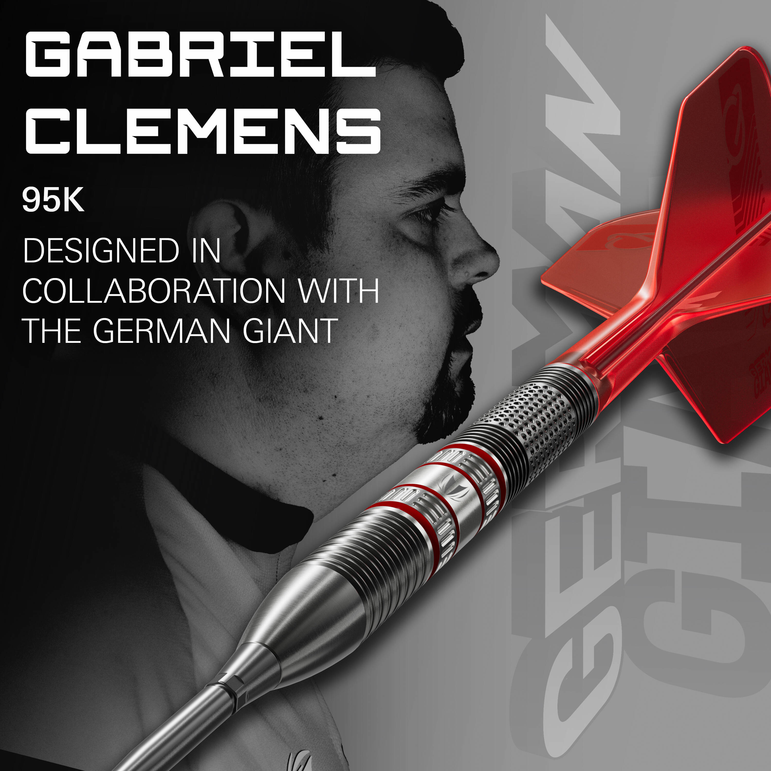 Target - Swiss Point - 95K - Gabriel Clemens - Steeldart