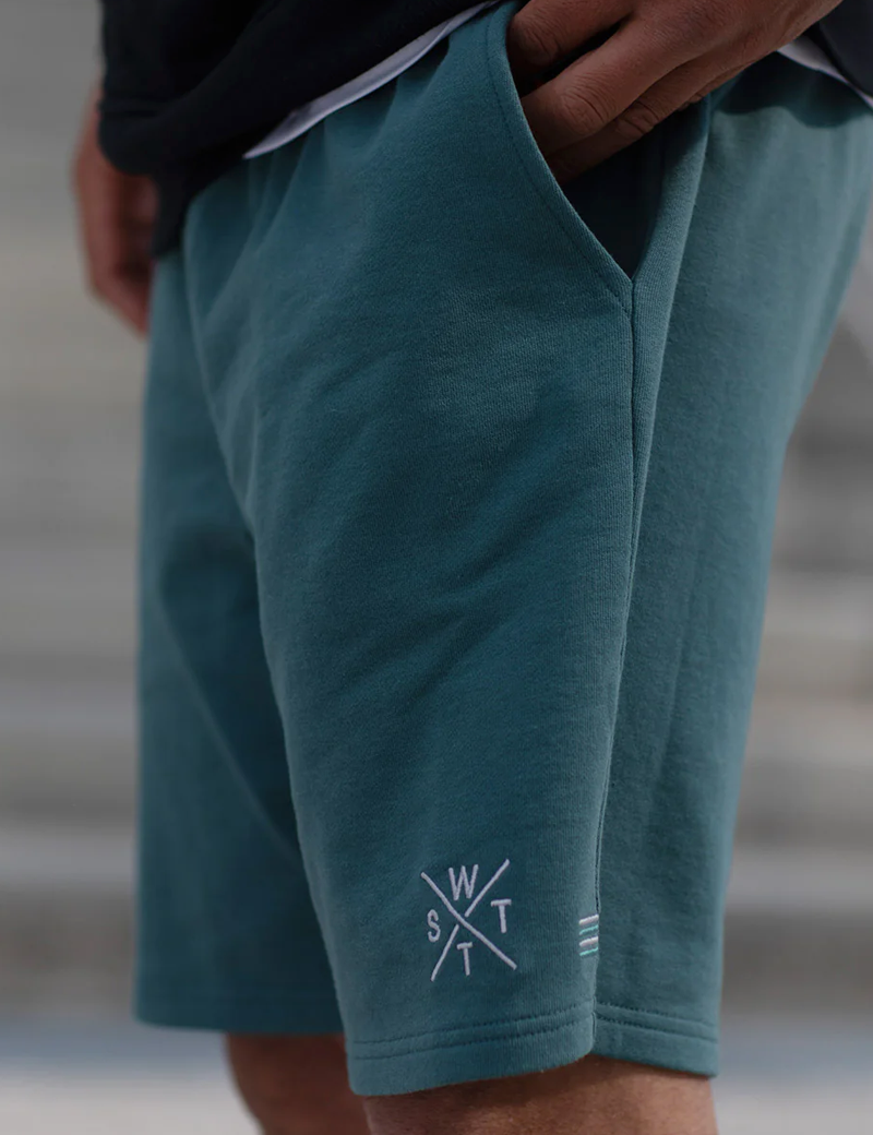 WATTS SHORT MOLLETON HOMME VENICE TURQUOISE