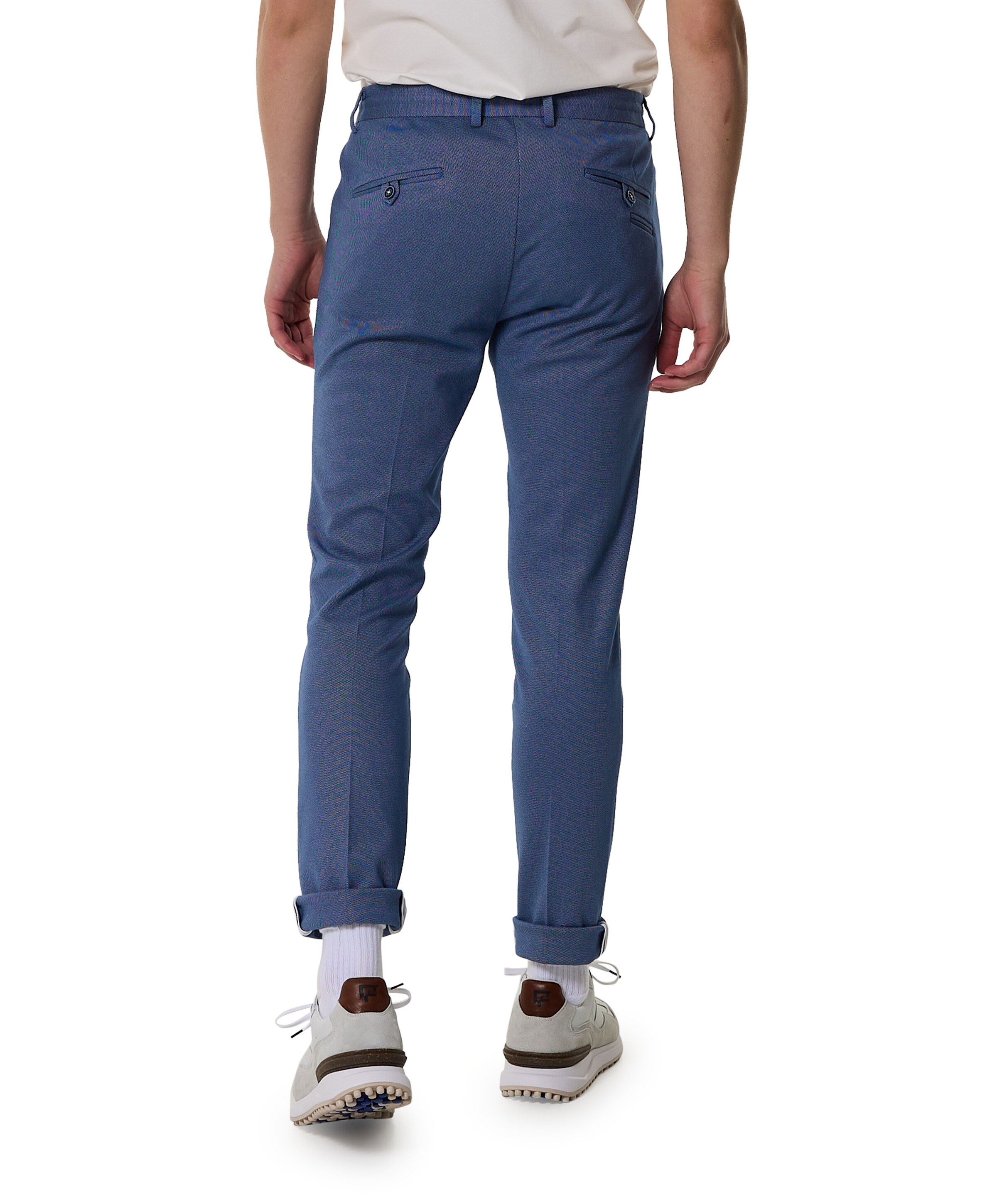 Blue industry broek blauw