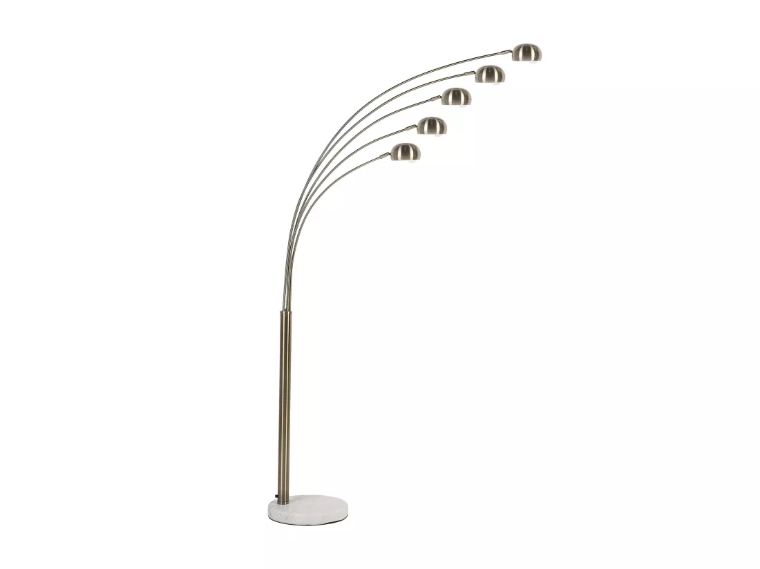 Lampadaire FLINDERS Réglable Métal Doré