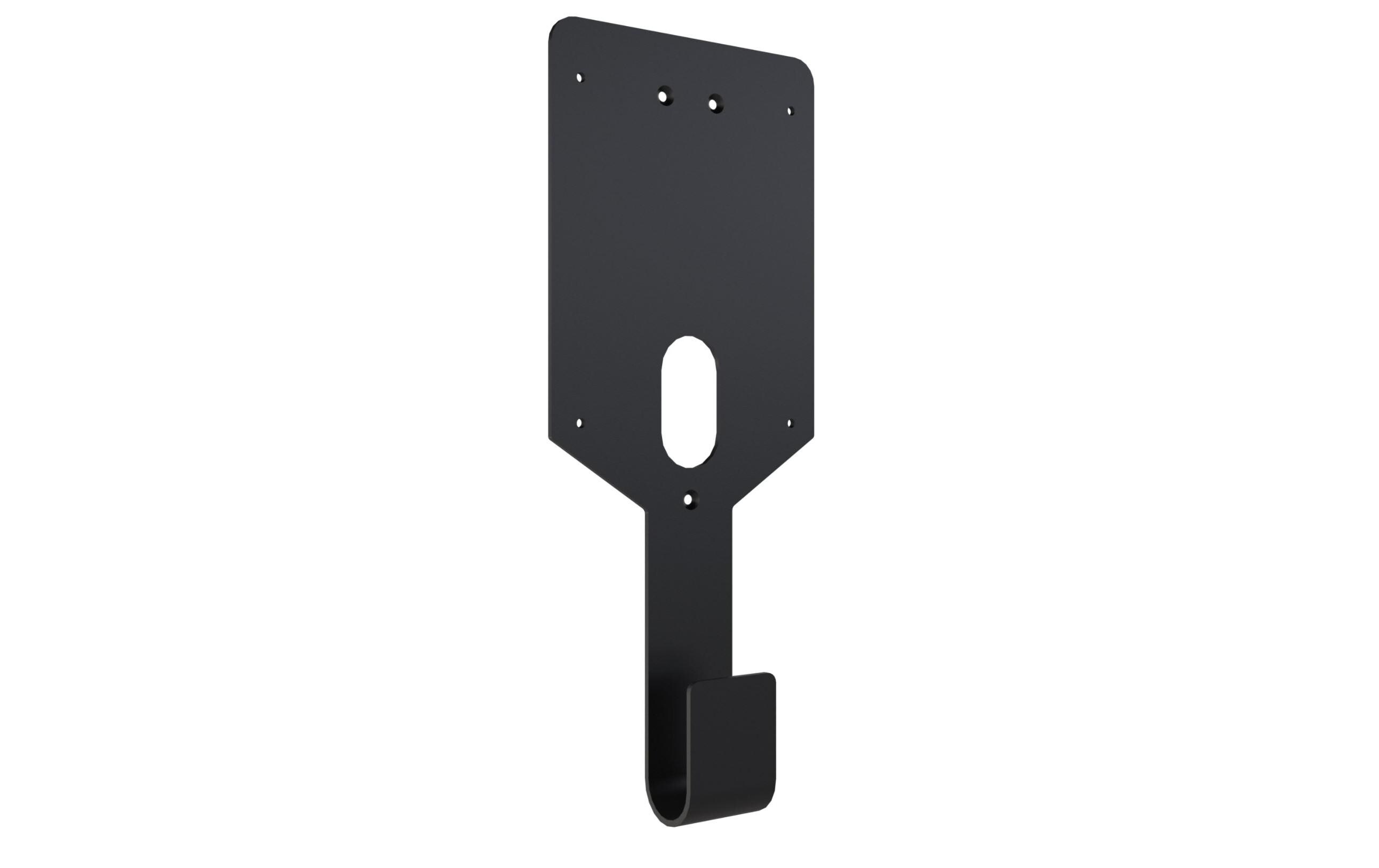 Montageplatte mit Kabelhalterung<br>Mounting Plate zum Anbringen einer easee Ladestation