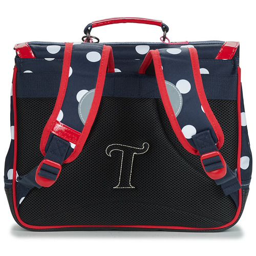 Tann's - CHARLOTTE CARTABLE 38 CM - Marine / Rouge