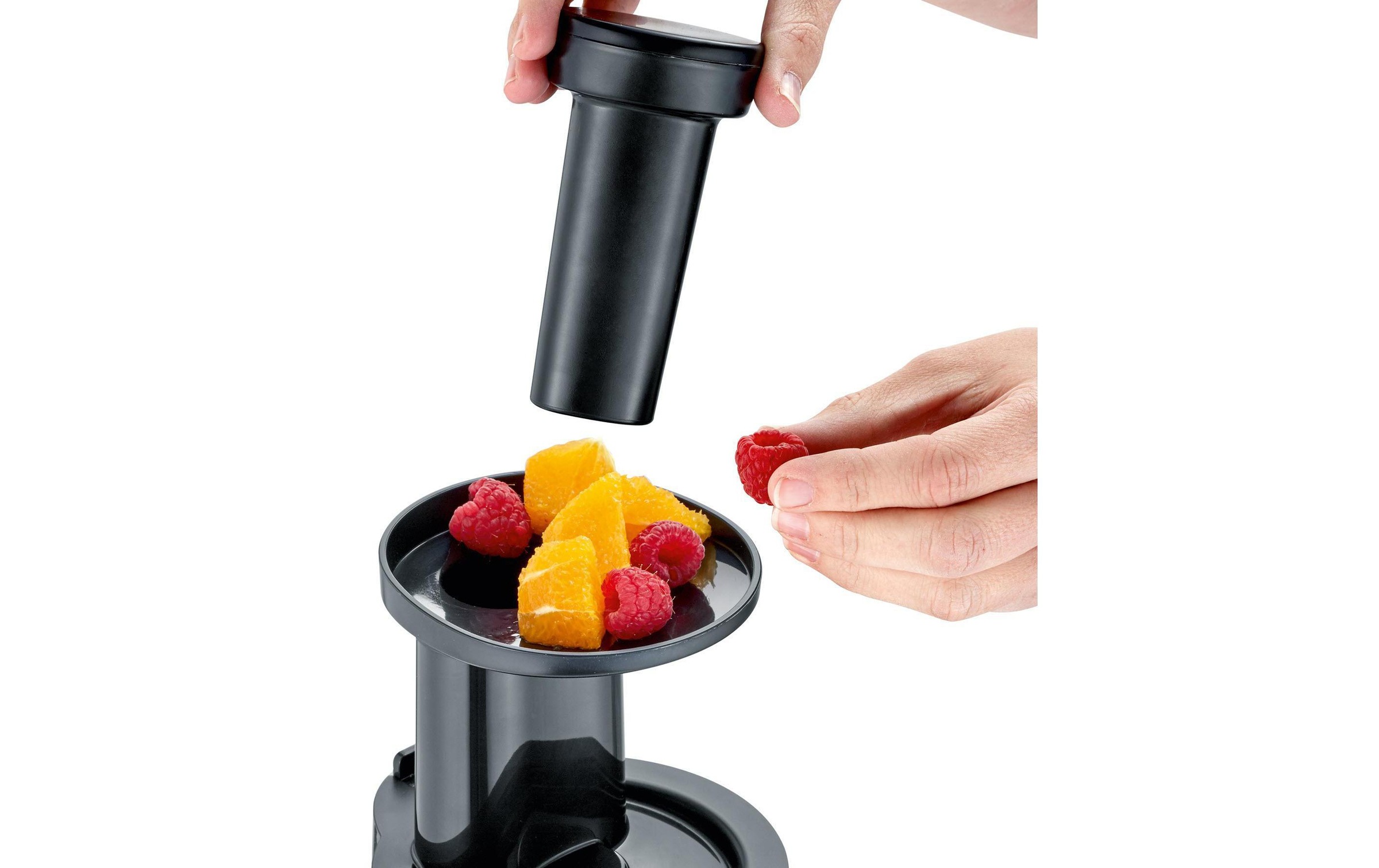Severin Slow Juicer »Slow Juicer ES 3571« 150 W Anti-Rutsch-Füsse, Reinigungsbürste, Saftauffangbehälter, Siebeinsatz