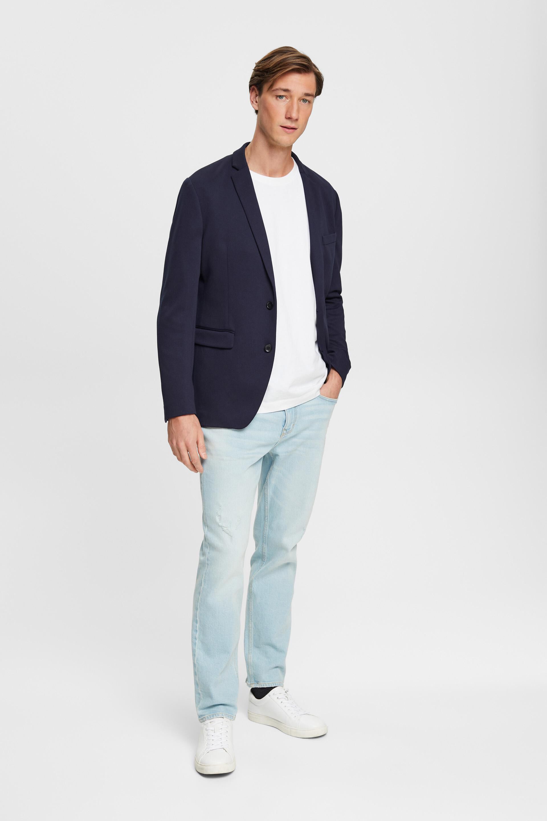 Blazer texturé coupe Slim Fit