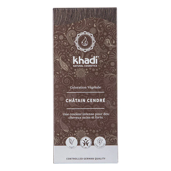 Khadi Coloration Végétale - Châtain cendré 100g
