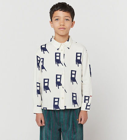 Bobo Choses Hemd - Nehmen Sie Platz - Off White