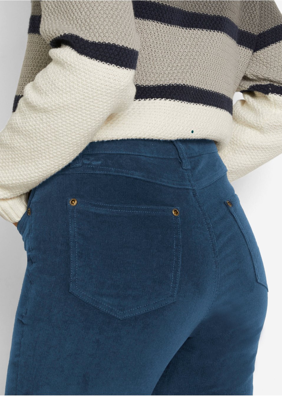Pantalon velours côtelé avec stretch Skinny