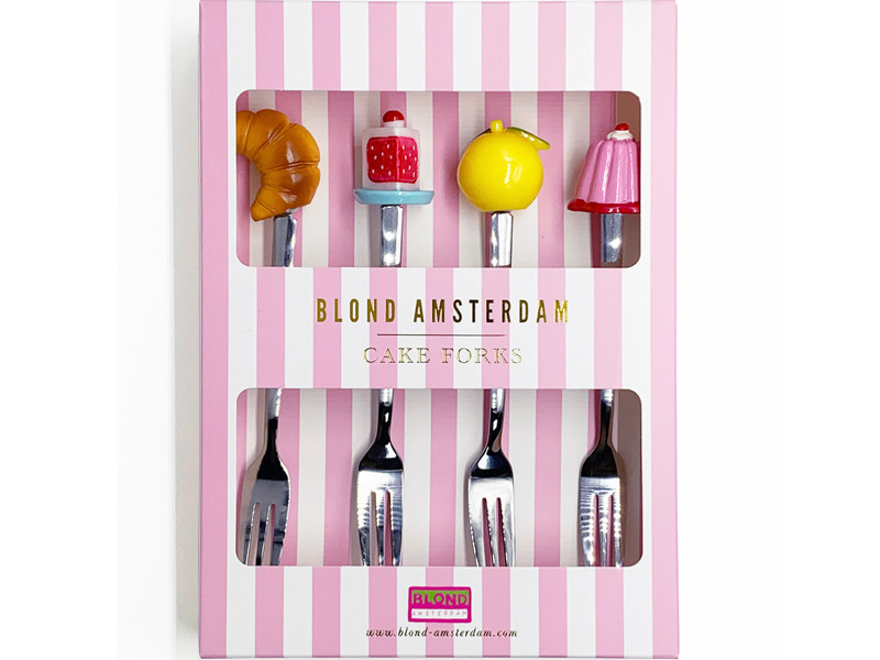 Cakevork set van 4 Even Bijkletsen