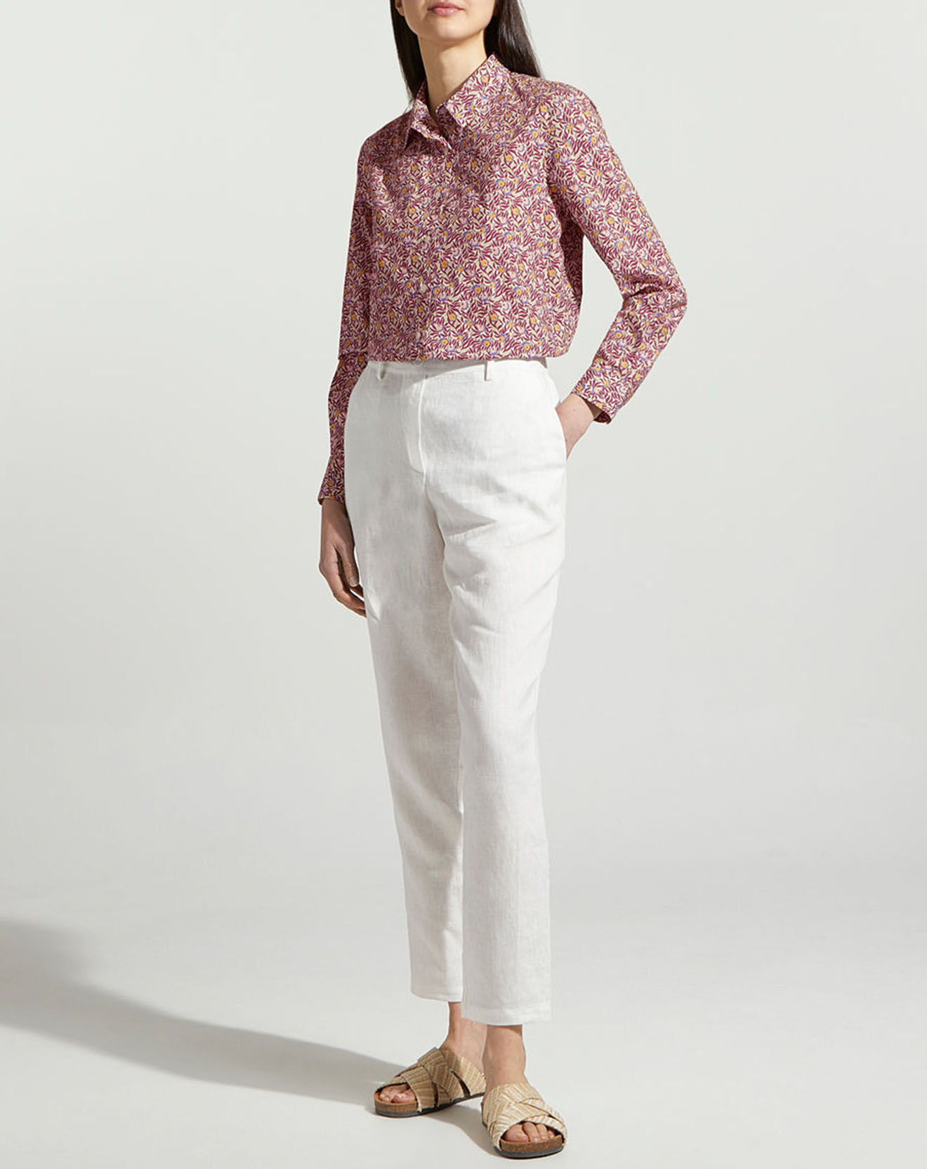 Jodhpur Chemise Atlas violette