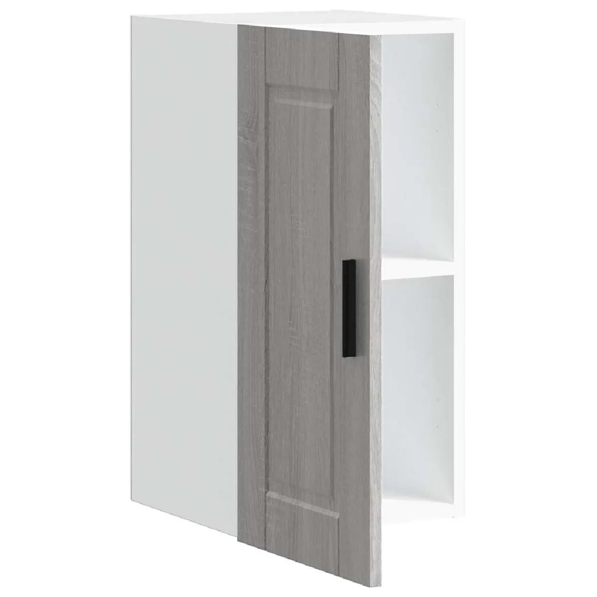 vidaXL Armoire Murale de Cuisine Porto - Sonoma Gris