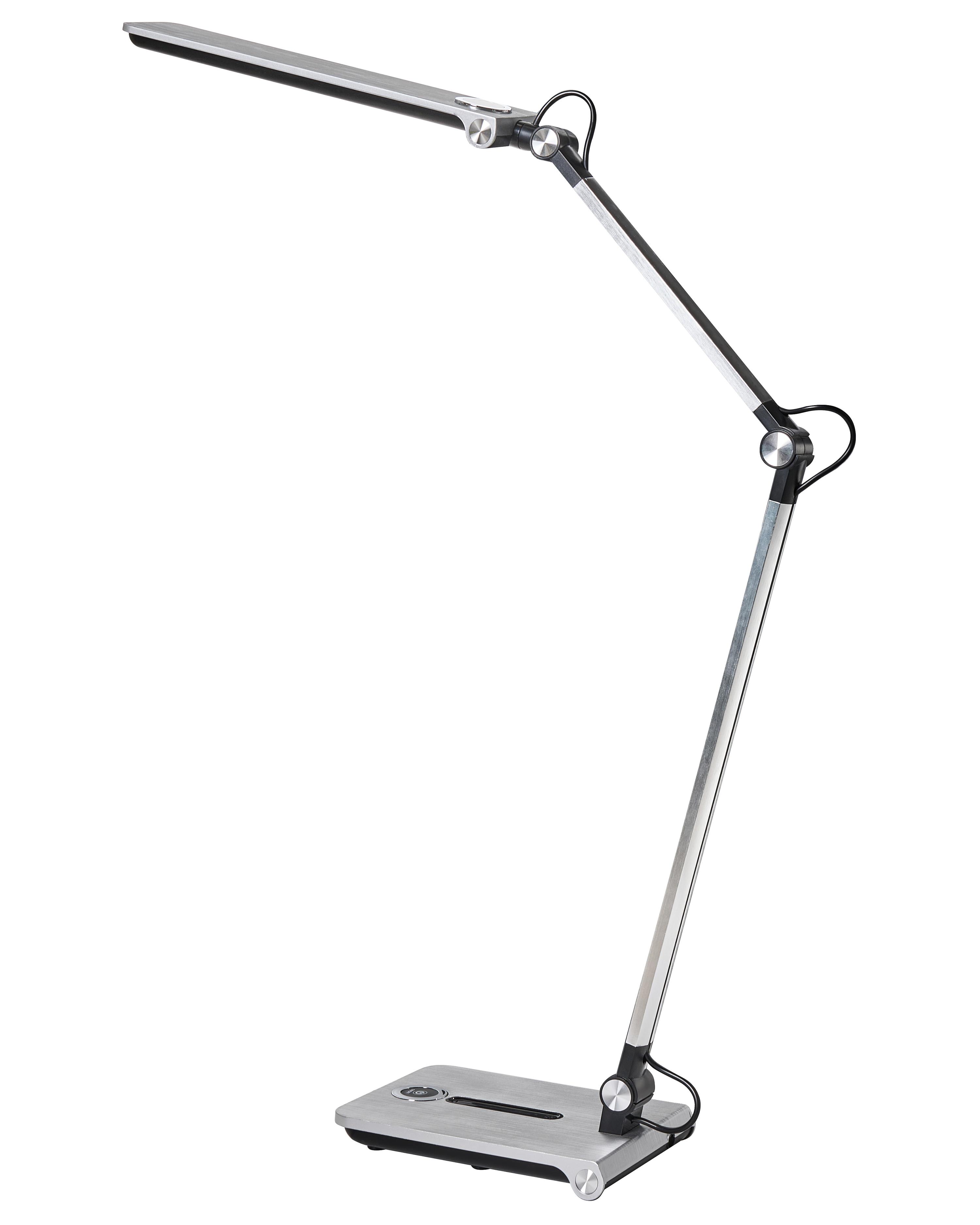 LED bureaulamp AQUILA met dimmer Zilver